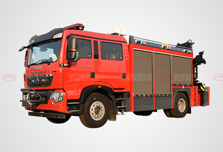 T5G豪沃搶險(xiǎn)救援消防車(chē)