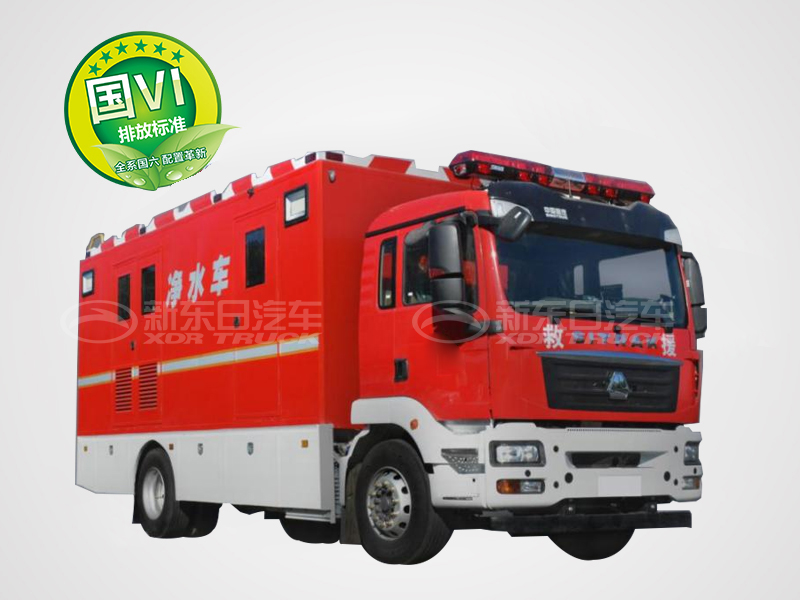 新東日牌YZR5150XJSZ6型凈水車